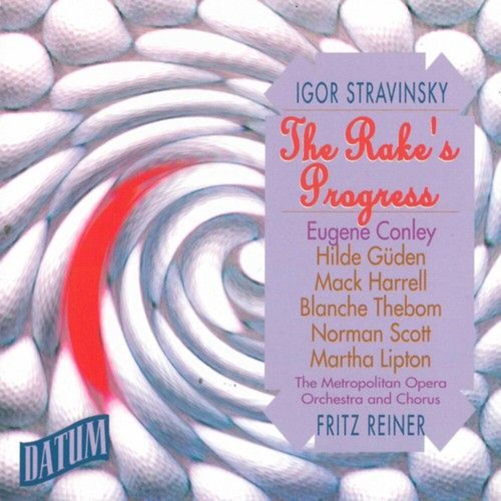 Stravinsky / Conley / Reiner - Rake's Progress  CD